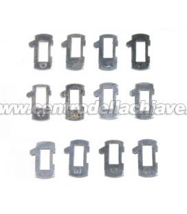 Lamelle di ricambio per serrature Fiat - GT15R