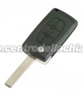 chiave/telecomando 3 tasti Citroen