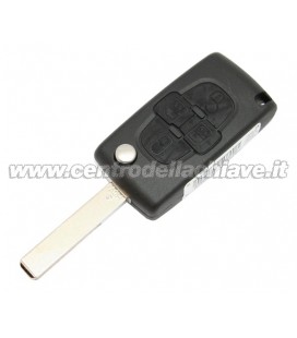 chiave/telecomando 4 tasti Citroen C8 - 649092 - 6554SF