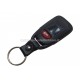 guscio 3+1 tasti per telecomando a distanza Hyundai/Kia