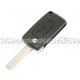 chiave/telecomando 2 tasti Peugeot 207/307- 6490EE - 6490EF