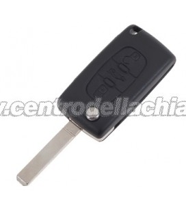 chiave/telecomando 3 tasti Peugeot 407 - 6490R5 - 6490R4