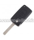 chiave/telecomando 3 tasti Peugeot 407 - 6490R5 - 6490R4