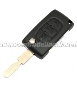 chiave/telecomando 3 tasti Peugeot 607 - 6490A0 - 6554GN
