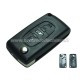 guscio 3 tasti chiave flip Citroen/Peugeot senza lama chiave