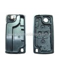 guscio chiave a scatto 4 tasti Citroen/Peugeot