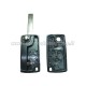 guscio 4 tasti chiave flip Citroen/Peugeot - HU83 - batteria sul guscio