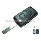 guscio 4 tasti chiave flip Citroen/Peugeot