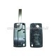 guscio 2 tasti chiave flip Citroen/Peugeot - HU83 - batteria sulla scheda elettronica