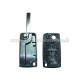 guscio 2 tasti chiave flip Citroen/Peugeot - VA2 - batteria sulla scheda elettronica