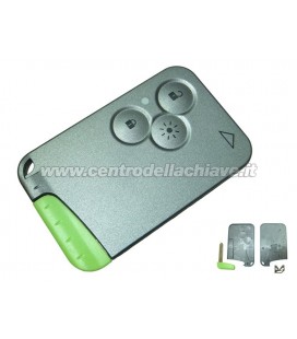 guscio scheda 3 tasti Renault