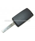 guscio 3 tasti chiave flip Citroen/Peugeot - VA2 - batteria sulla scheda elettronica