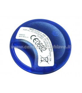telecomando Nice SMILO SM4 BLUE 4 tasti 433 MHz Rolling Code