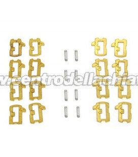 Lamelle di ricambio per serratura porta destra/sinistra Volkswagen/Audi/Seat/Skoda - HU66