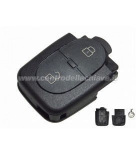 Guscio 2 tasti telecomando Audi (per pila CR1620)