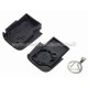 Guscio 2 tasti telecomando Audi (per pila CR1620)