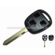 guscio telecomando Toyota 3 tasti - TOY47