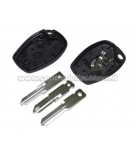 guscio telecomando 2 tasti per Renault/Dacia (lama a scelta)