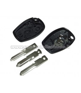 guscio telecomando 3 tasti per Renault/Dacia (lama a scelta)