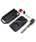 guscio telecomando 1 tasto Mercedes HU64