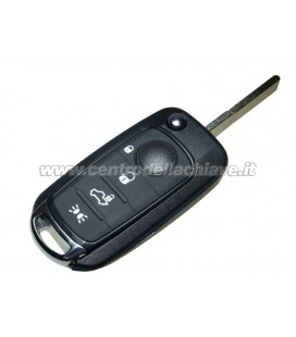 chiave con telecomando 4 tasti per Fiat Tipo/500X non originale