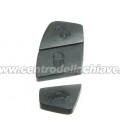 gommina nera 3 tasti (13 mm) per telecomando fiat/peugeot
