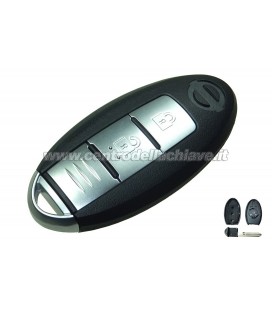 guscio 3 tasti chiave di prossimità Nissan