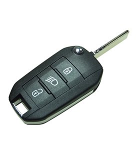 guscio a scatto Citroen/Peugeot 3 tasti