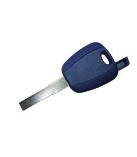 chiave Fiat non originale con portatrasponder blu SIP22
