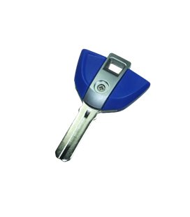chiave bmw HQ con portachip - testa blu